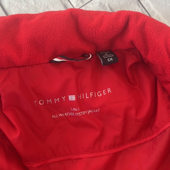 Tommy Hilfiger 3 IN 1 All WEATHER SYSTEM JACKET size small - Picture 11 of 11